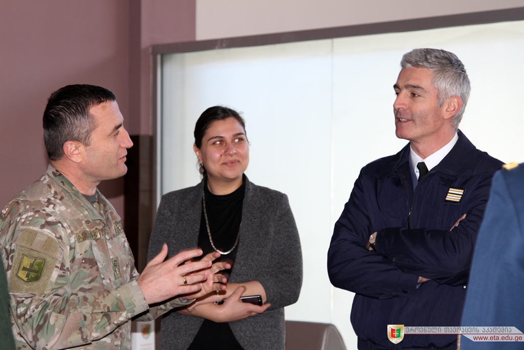 Conclusion of the Internship of the Saint-Cyr Military School Listeners